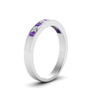 Channel 9 Stone | Wedding Band