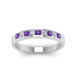 Channel 9 Stone | Wedding Band