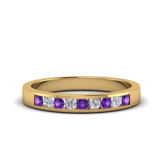 Channel 9 Stone | Wedding Band