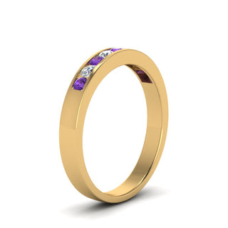 Channel 9 Stone | Wedding Band