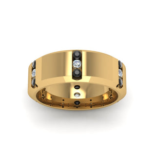 Channel Set 3 Stone | Anniversary Ring