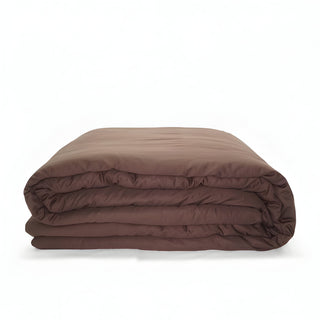 400TC Cotton Sateen Solid Duvet Cover Set