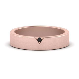 Classic V Shaped Solitaire Stone Mens Band - MENAGERIE Intimates MENS Lingerie