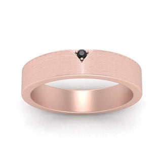 Classic V Shaped Solitaire Stone Mens Band - MENAGERIE Intimates MENS Lingerie