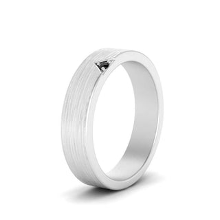 Classic V Shaped Solitaire Stone Mens Band - MENAGERIE Intimates MENS Lingerie