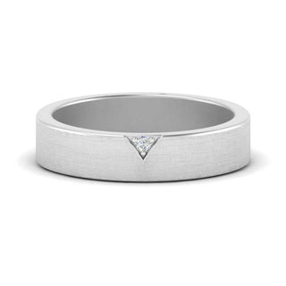 Classic V Shaped Solitaire Stone Mens Band - MENAGERIE Intimates MENS Lingerie