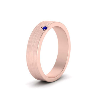 Classic V Shaped Solitaire Stone Mens Band - MENAGERIE Intimates MENS Lingerie
