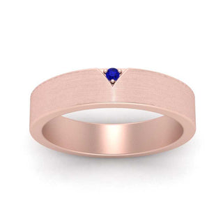 Classic V Shaped Solitaire Stone Mens Band - MENAGERIE Intimates MENS Lingerie