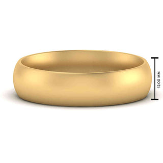 Comfort Fit Mens Wedding Band