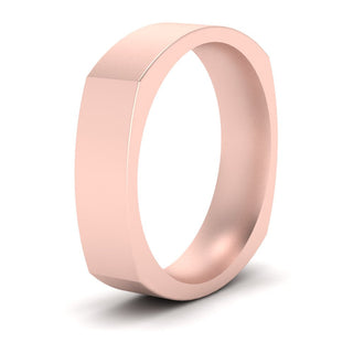Square Wedding Band | 4 mm - MENAGERIE Intimates MENS Lingerie