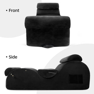 VelvetReverie Large Velvet Sex Chaise Lounge