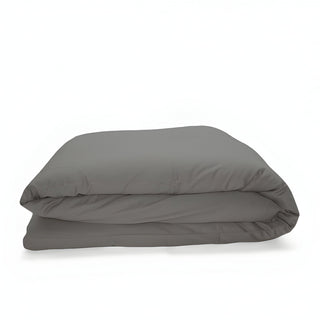 400TC Cotton Sateen Solid Duvet Cover Set