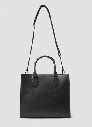 Debossed Logo Tote Bag
