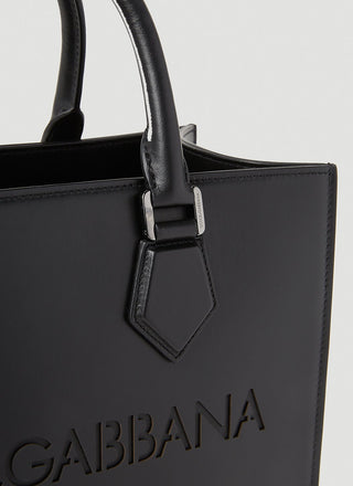Debossed Logo Tote Bag