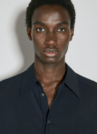 Martini Fit Stretch Charmeuse Shirt