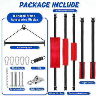 TitanOrbit Heavy-duty 360° Sex Swing System