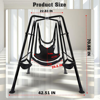 DarkThrone Sex Swing Set with Steel Frame – Holds 1000 lbs