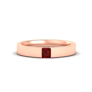 Half Bezel Solitaire | Engagement Ring