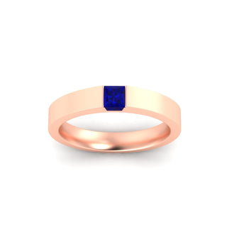 Half Bezel Solitaire | Engagement Ring