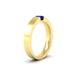 Half Bezel Solitaire | Engagement Ring