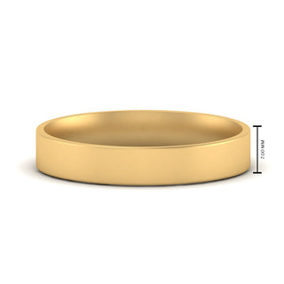 Light Weight Flat 4 mm | Wedding Band