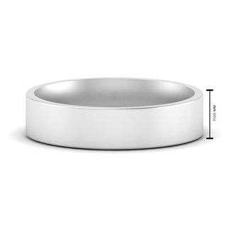 Light Weight Flat 4 mm | Wedding Band