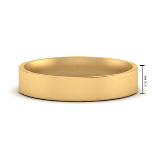 Light Weight Flat 4 mm | Wedding Band