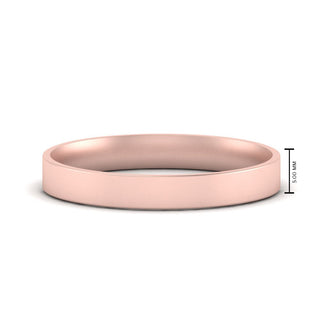 Light Weight Flat 4 mm | Wedding Band