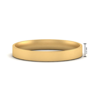 Light Weight Flat 4 mm | Wedding Band