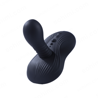 LUBIN| Rotating and Vibrating Prostate Massager Anal Dildo Butt Plug - MENAGERIE Intimates MENS Lingerie