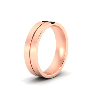 Mens 2 Stone | Wedding Band