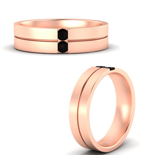 Mens 2 Stone | Wedding Band