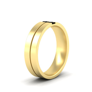 Mens 2 Stone | Wedding Band