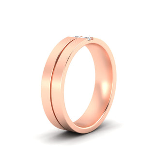 Mens 2 Stone | Wedding Band