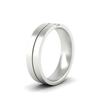 Mens 2 Stone | Wedding Band