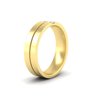 Mens 2 Stone | Wedding Band