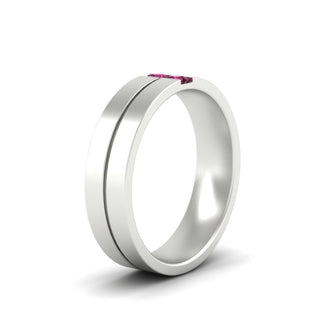 Mens 2 Stone | Wedding Band