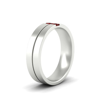 Mens 2 Stone | Wedding Band