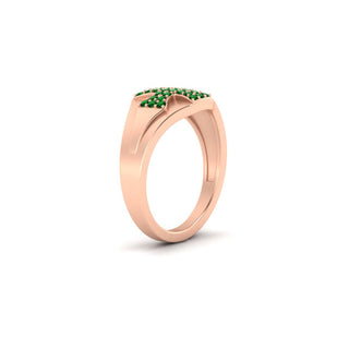 Cross Engagement Ring