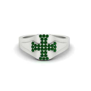 Cross Engagement Ring