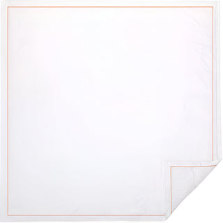 400TC Cotton Single Edge Embroidery Sateen Solid Duvet Cover Set