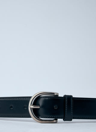 Prada Black Leather Belt