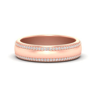 Beveled Edge Matte Eternity | Engagement Ring - MENAGERIE Intimates MENS Lingerie