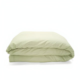 400TC Cotton Sateen Solid Duvet Cover Set
