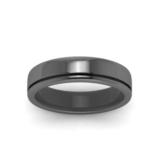 Satin Inlay Wedding Rings - MENAGERIE Intimates MENS Lingerie