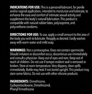POPSTAR | Silicone-Based Lube | 3 oz