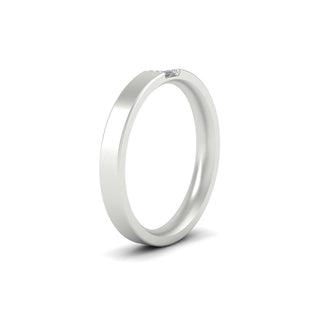 Single Emerald Mens Wedding Band - MENAGERIE Intimates MENS Lingerie