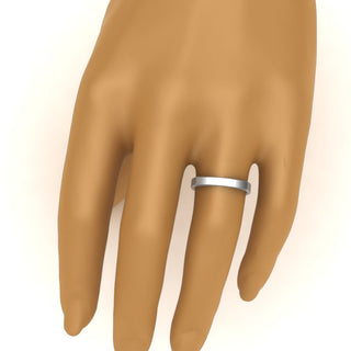 Square Wedding Band | 4 mm - MENAGERIE Intimates MENS Lingerie