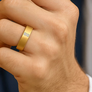 Square Diamond | Wedding Band