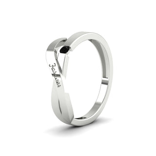 Swirl Love Mens Wedding Ring - MENAGERIE Intimates MENS Lingerie